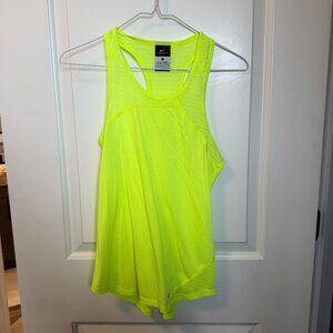 Nike Dri-FIT Women's Neon Yellow Racerback Tank Size S